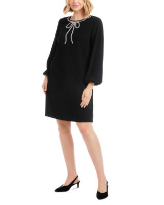 Rhinestone Bow Dress