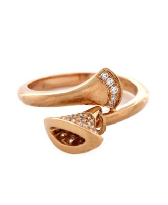 Divas' Dream Charm Ring 18K Rose Gold with Diamonds