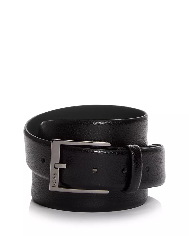 Boss Men's Elloy Leather Belt