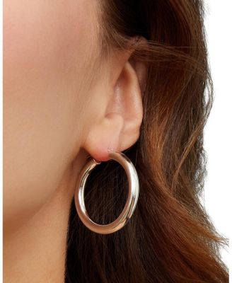  Sterling Silver Everyday Bold Hoops