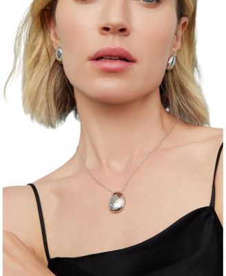  Sterling Silver Reflection Studs