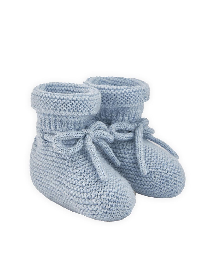 Paz Rodriguez Unisex Esencial Booties - Baby In Blue