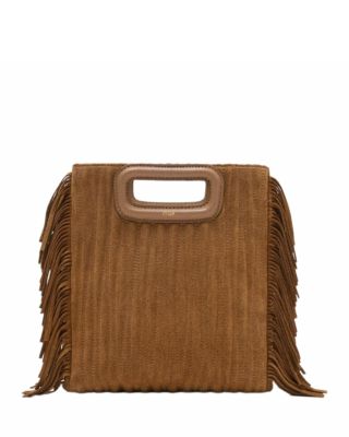 M Suede Leather Bag