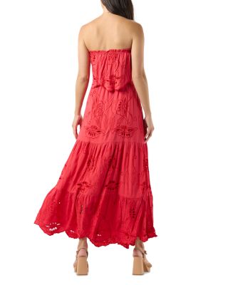 Heliconia Eyelet Maxi Skirt 