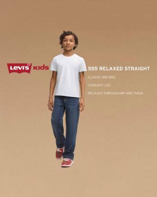 Boys' 555 Relaxed Straight Jeans - Little Kid