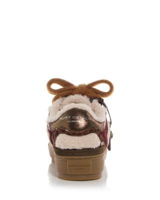 Women's Southbank Tag Faux Fur Sneakers