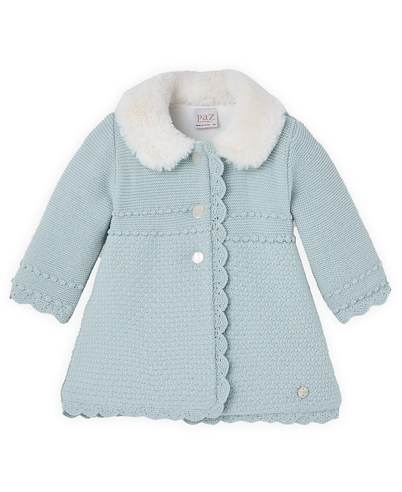 Paz Rodriguez Girls' Paz Oi 25-26 Coat - Baby In Blue
