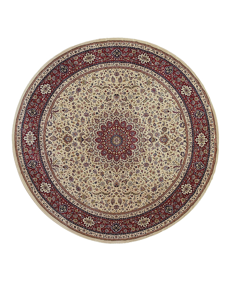 Oriental Weavers Ariana 95j Round Area Rug 8'0 X 8'0 In Brown