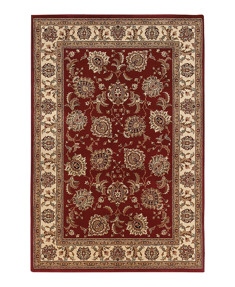 Oriental Weavers Ariana 117c Area Rug 4'0 X 6'0 In Red