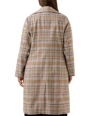 Frostfall Plaid Coat