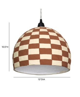 Taurus Cotton Mache Pendant Lamp