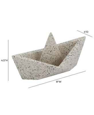 Gabby Speckled Sailboat Catchall