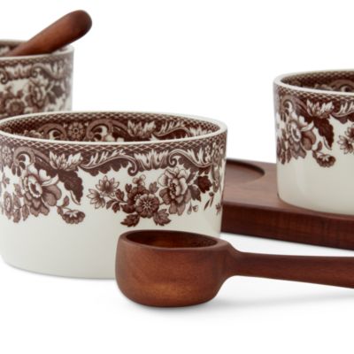 Woodland 7 Piece Condiment Set