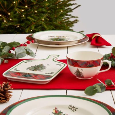 Christmas Tree Tartan Jumbo Cup