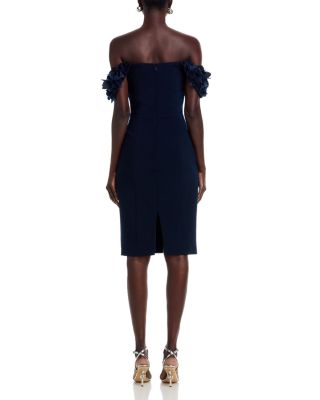 Organza Off The Shoulder Dress