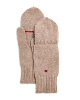 Colorblock Pop Top Mittens