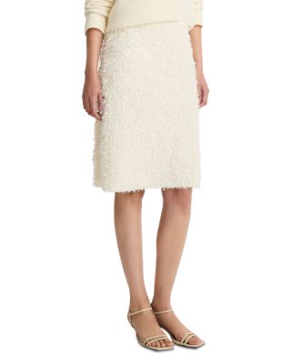 Feathery Fringe Skirt