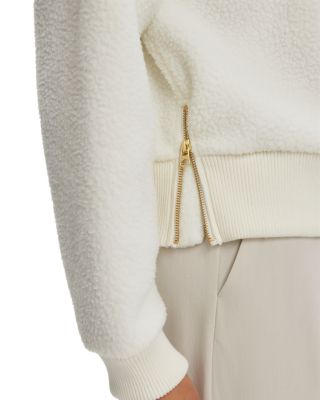 Mumford Half Zip Fleece Sweatshirt