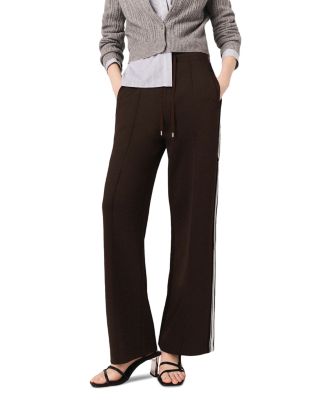 Polympic Straight Striped Trousers