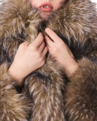 Gastonita Faux Fur Coat