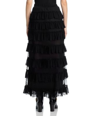 The Winter Mesh Maxi Skirt