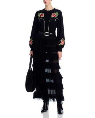 The Rose Western Cardigan