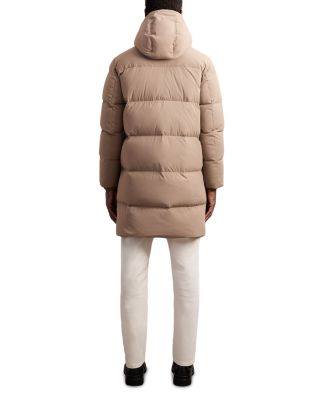 Moon Longline Quilted Down Coat