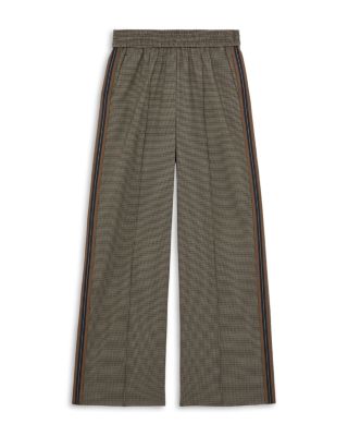 Tarley Side Stripe Check Pants