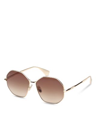 Geometric Sunglasses, 57mm
