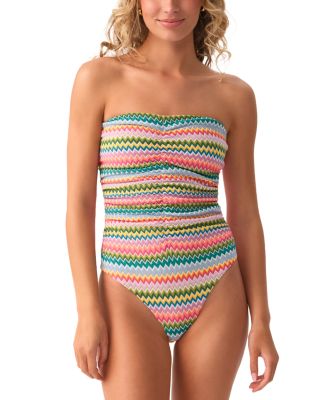 Ruched One Piece Swimsuit