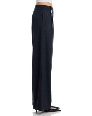 Pinstripe Rhinestone Button Pants - Exclusive