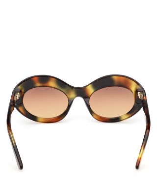Oval Sunglasses, 52mm