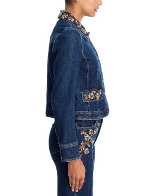 Crystal Ivy Embellished Reve Jacket & Crystal Ivy Embellished Jeans in Fontaine Multi