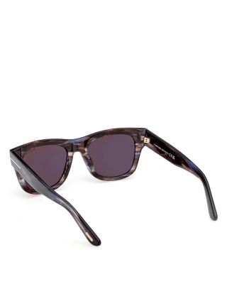 Finn Rectangular Sunglasses, 53mm