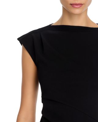 Luelle Crepe Knit Asymmetric Top