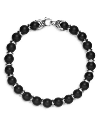 Spiritual Beads Bracelet in Sterling Silver, 8mm