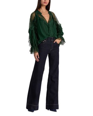 Aleena Lace Inset Blouse