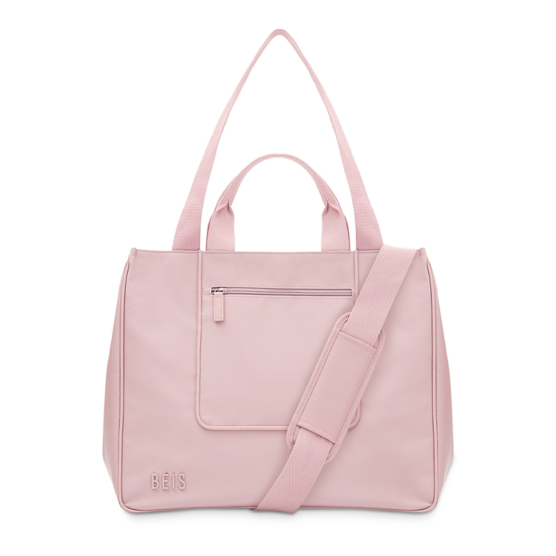 Beis The East West Tote In Atlas Pink In Pink