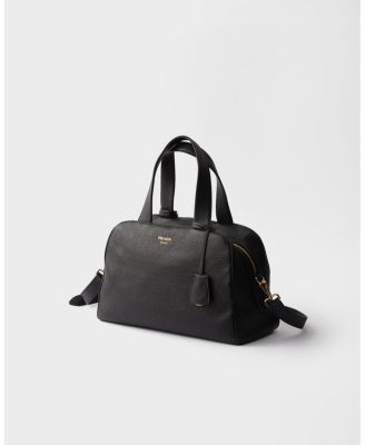  Large Leather Top-Handle Bag