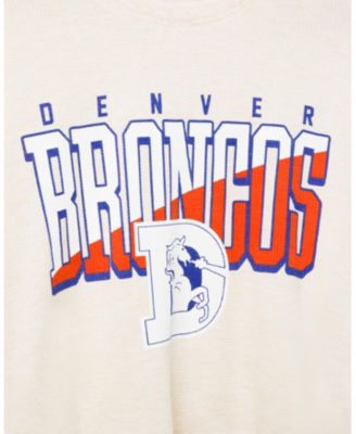 Women's NFL Denver Broncos Slant Crop Thermal