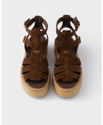  Women's Suede Gladiator Sandals