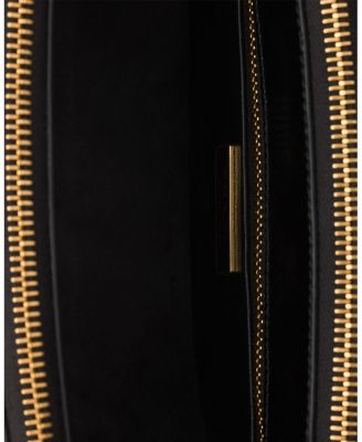 Galleria Small Patent Saffiano Leather Bag