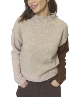 Women's Olivia Ruffle Tneck Sweater
