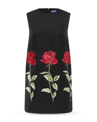 Yvonne Embroidered Mini Dress