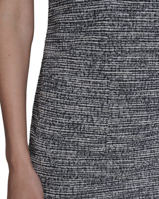 Knit Tweed A Line Dress