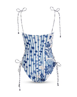 Posh Batik Reversible One Piece Swimsuit