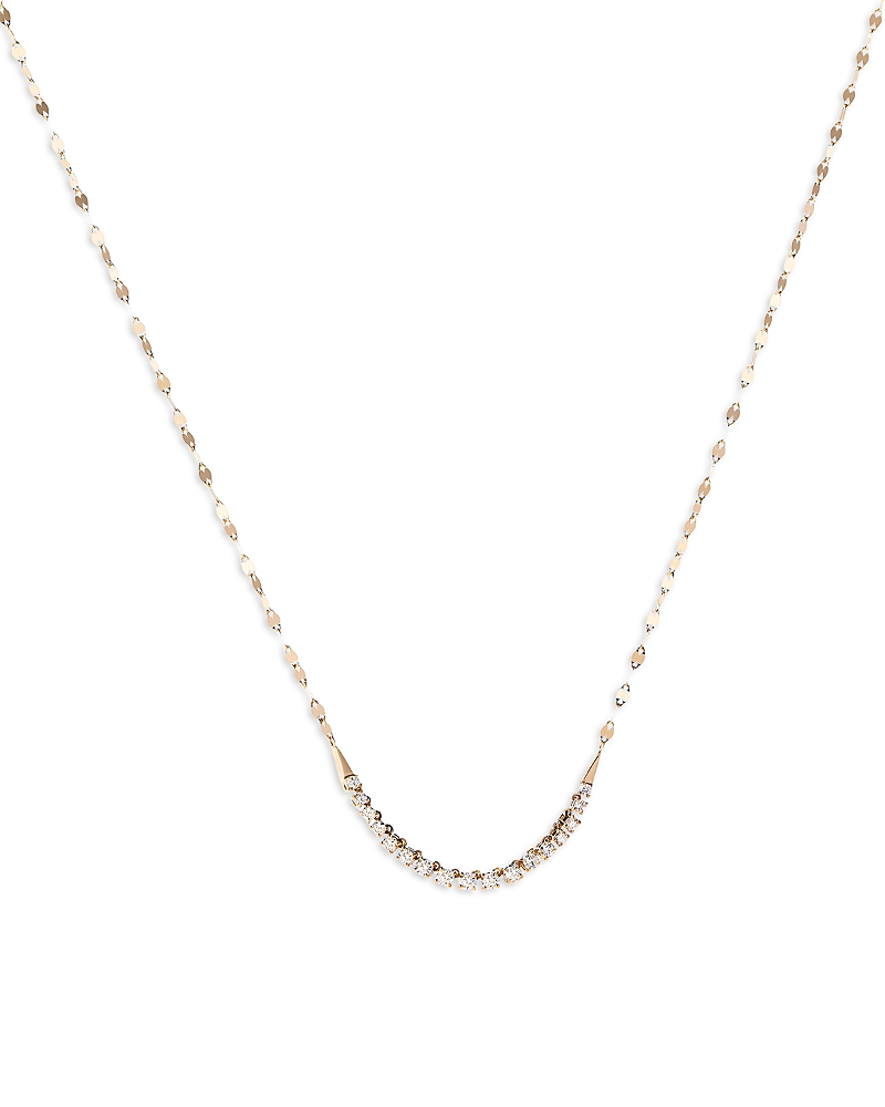 Lana Jewelry Graduating Diamond Tennis Necklace in 14K Yellow Gold, 0.64 tcw