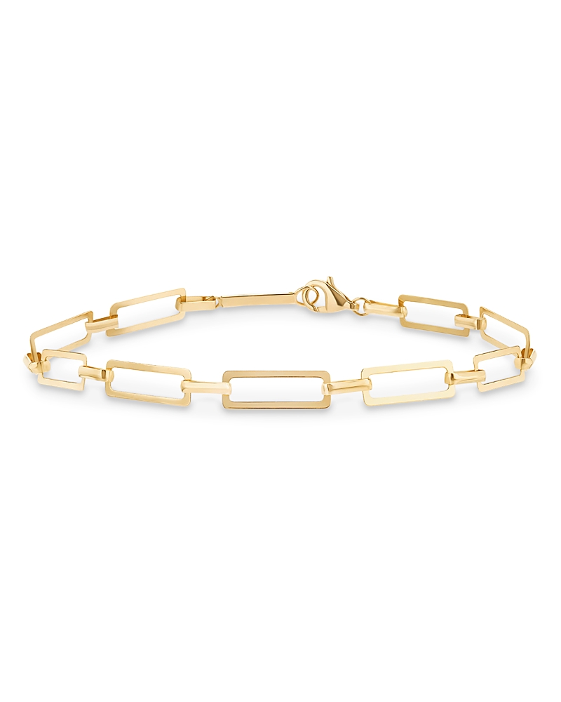Lana Jewelry Paperclip Chain Bracelet In 14k Yellow Gold In Gold