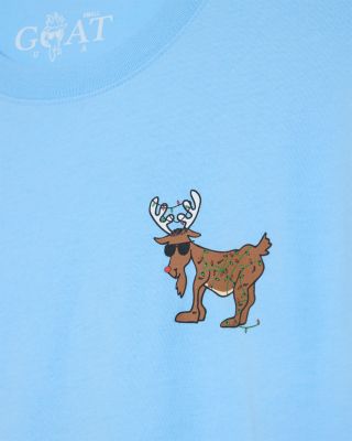 Boys' Reindeer Short Sleeved Tee - Big Kid
