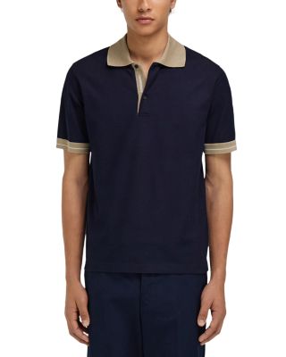 Colorblocked Polo Shirt